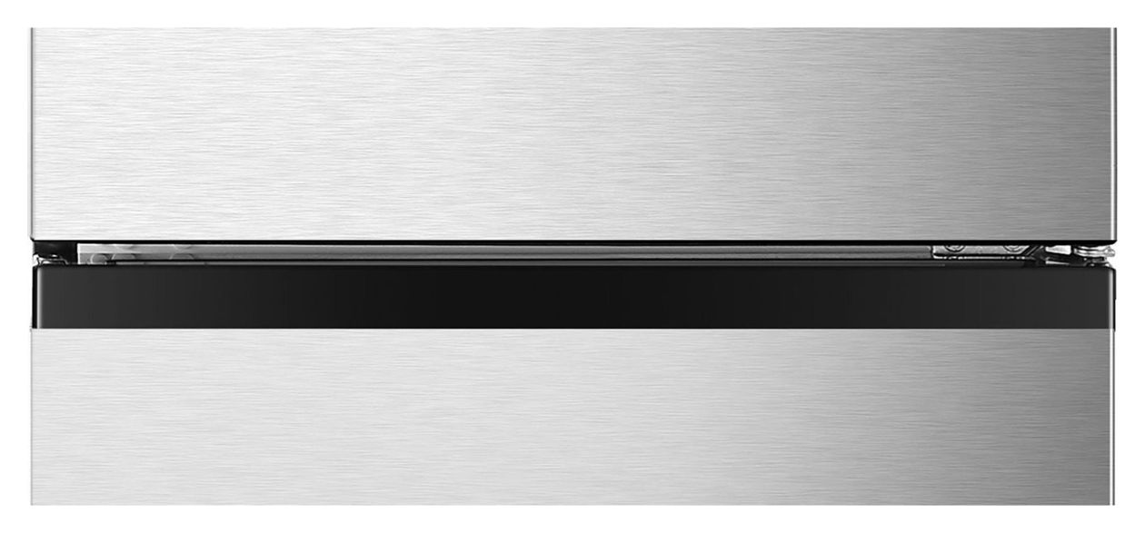 RK14DPS4 122 l / 53 l Kühl-Gefrierkombi freistehend 156 kWh Jahr  (Grau, Silber) 