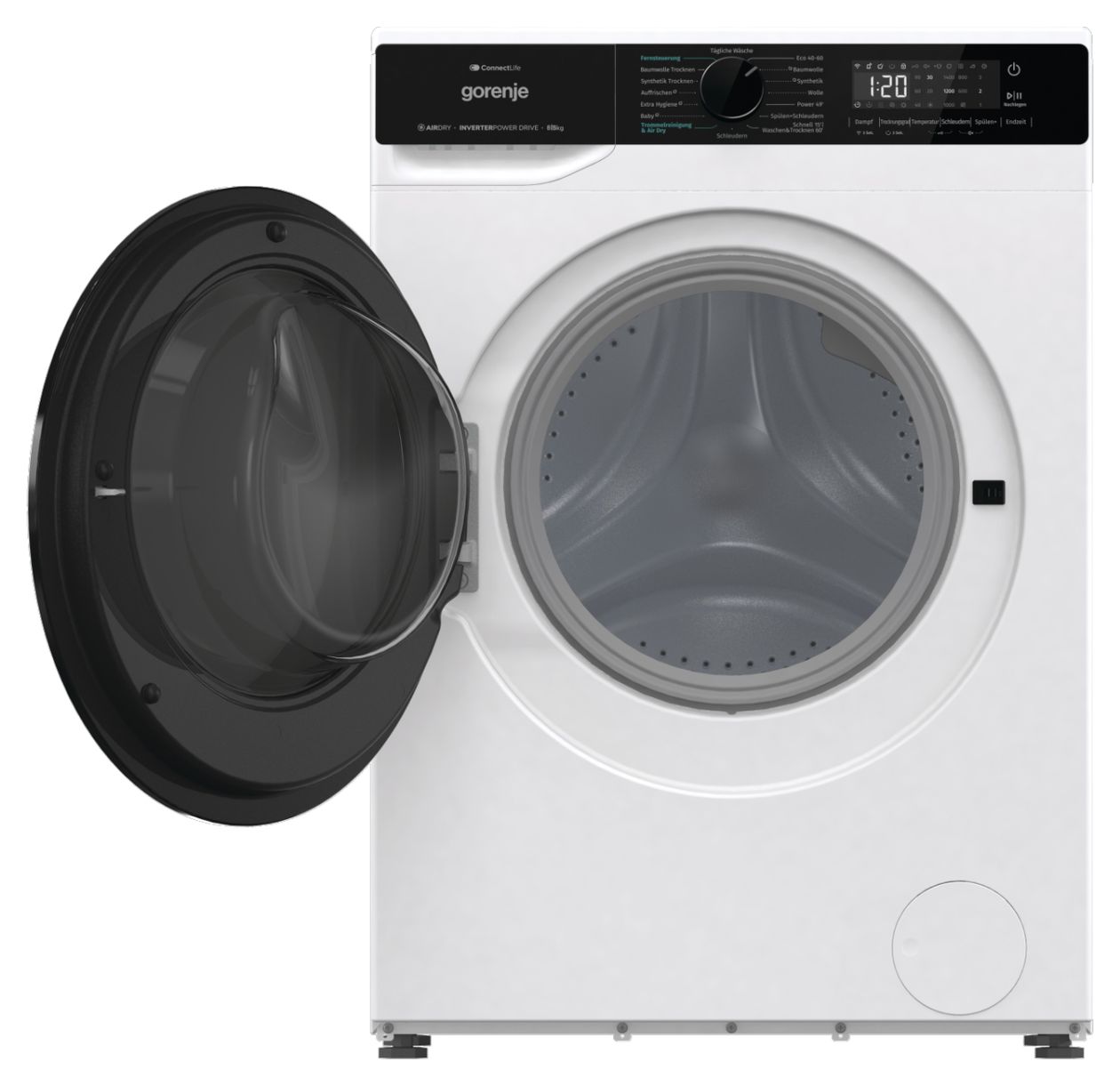 WD2PA854ADW/DE 8 kg 5 kg Kondensations Waschtrockner 1400 U/min 