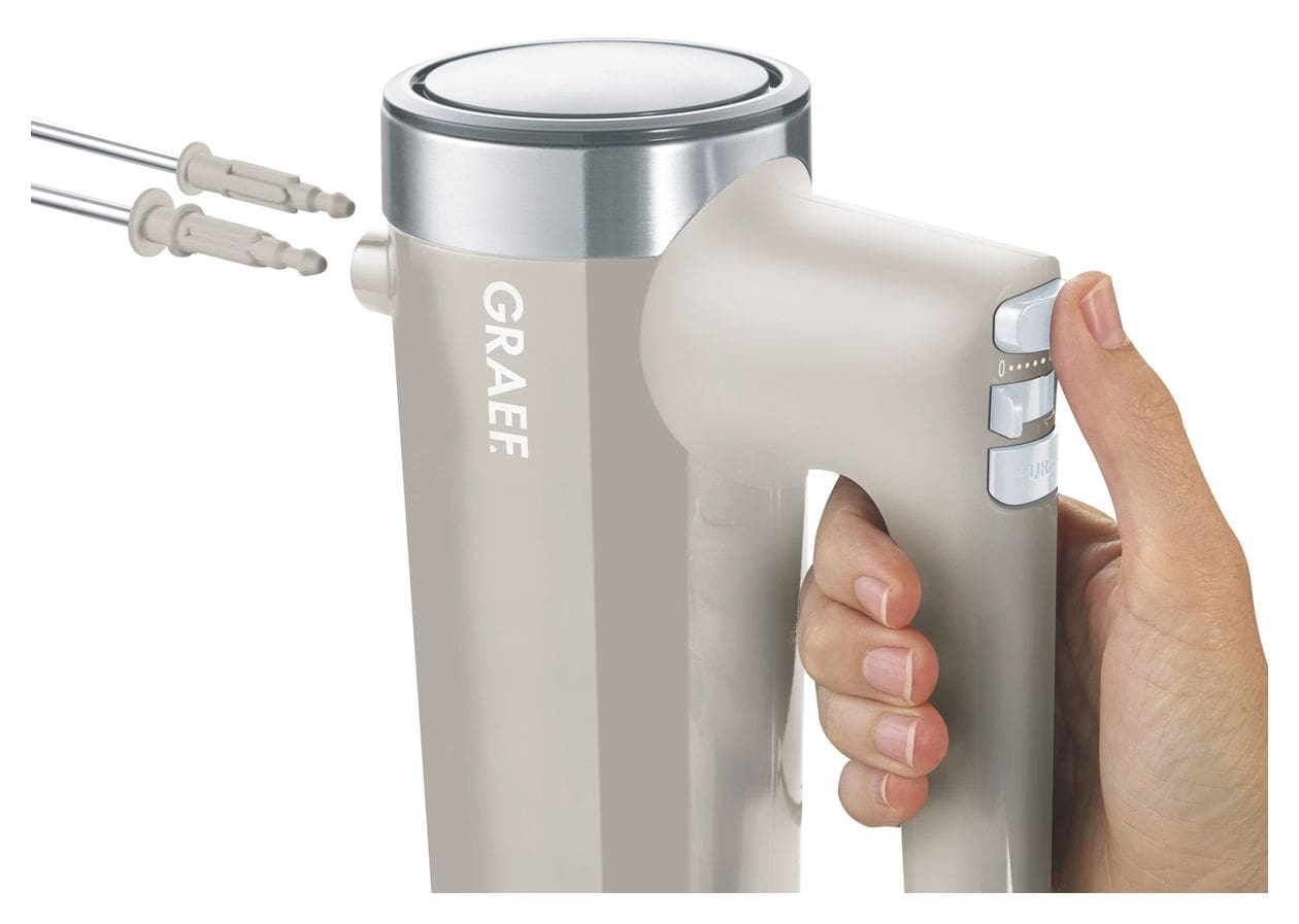 HM508 Family Line Handmixer 600 W 7 Stufen  (Graubraun) 