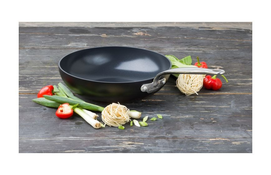 Barcelona Pro Wokpfanne 28cm   (Schwarz) 
