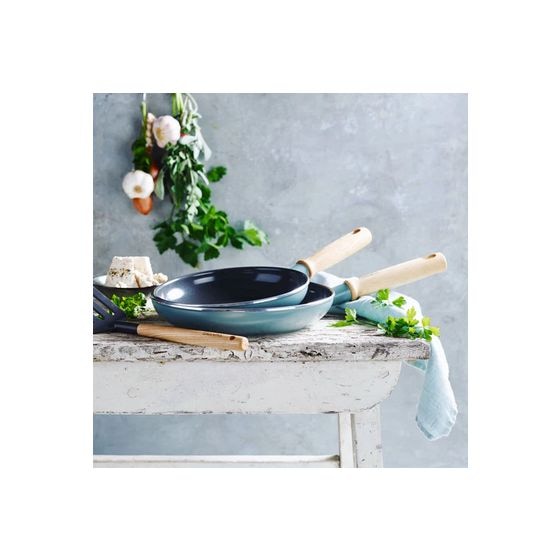 Mayflower Bratpfanne 28cm   (Schwarz, Blau) 
