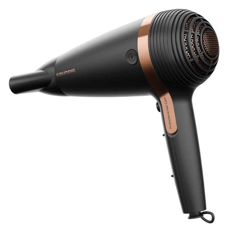 HD7081 NaturaShine Haartrockner 2100 W (Schwarz, Rosa-Goldfarben) 