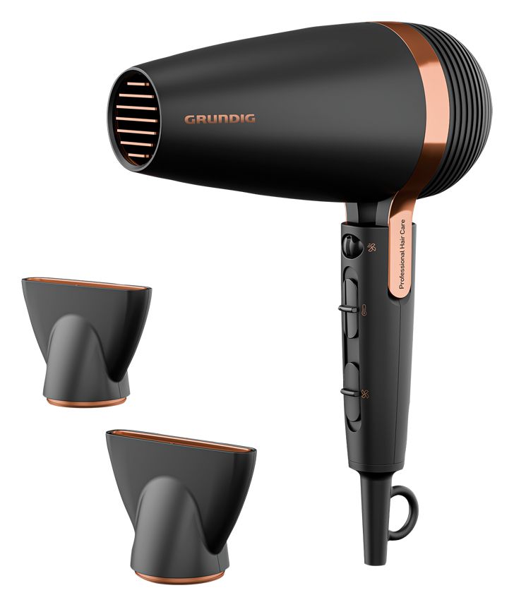HD8080 NaturaShine Haartrockner 2300 W  (Schwarz, Roségold) 