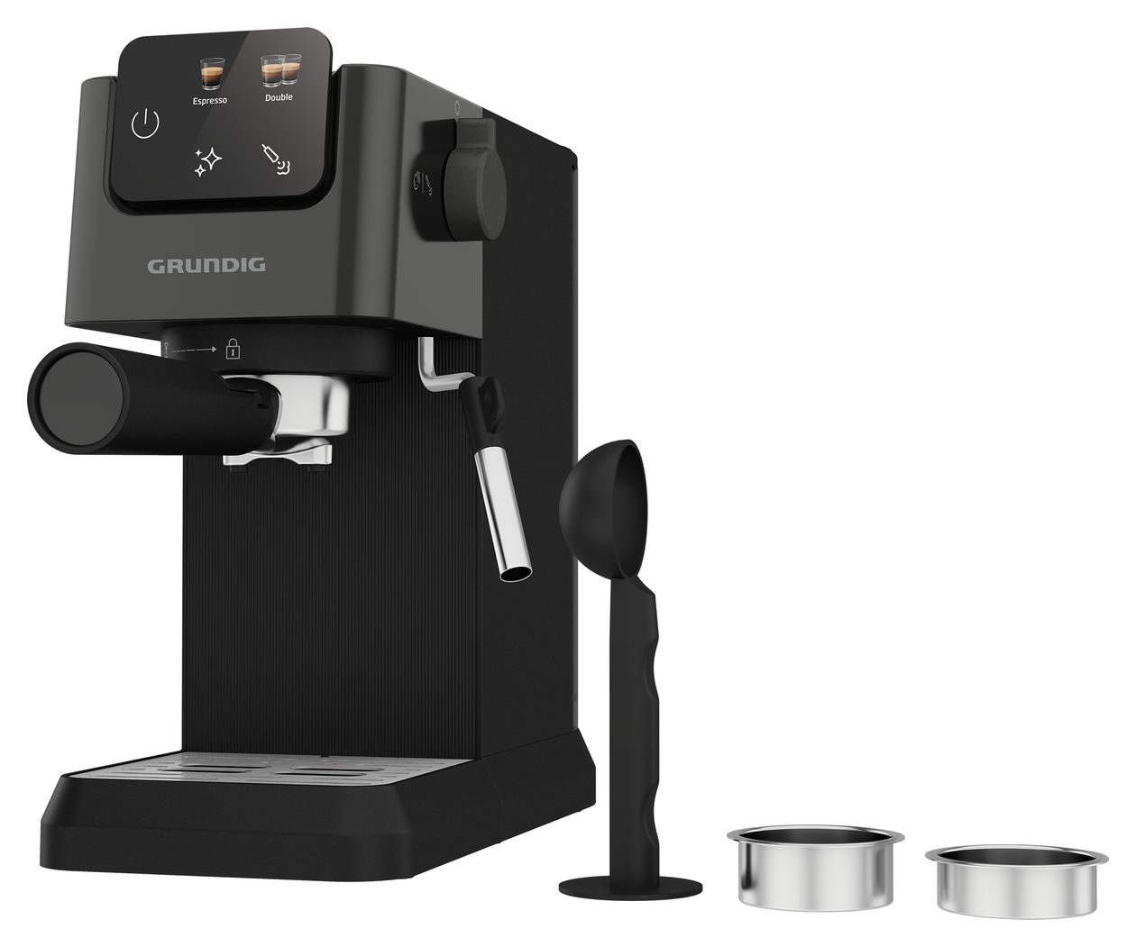 KSM4330 Siebträger Kaffeemaschine 15 bar 1628 W  (Schwarz) 