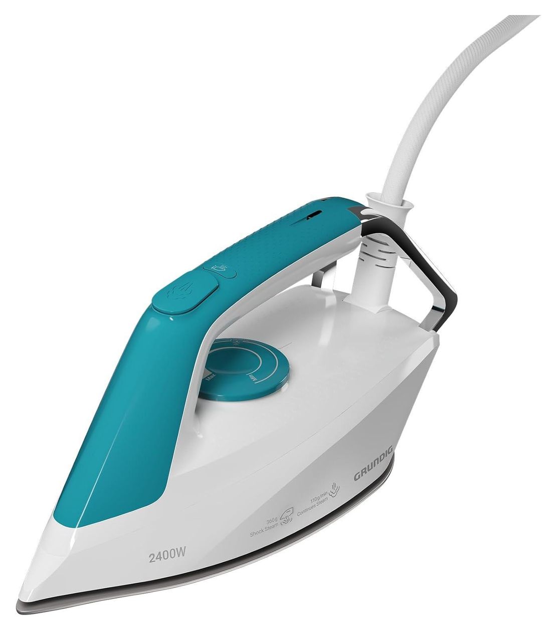 SIS6550 2400 W Dampfbügelstation 110 g/min  (Türkis, Weiß) 