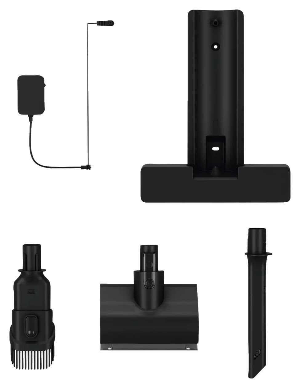 VCP5430 Handstaubsauger Beutellos bis 40 min Laufzeit 21,6 V  (Schwarz, Grau) 