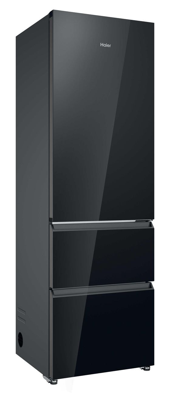 CST9619DNGBW 247 l / 137 l Kühl-Gefrierkombi freistehend NoFrost 222 kWh Jahr  (Schwarz) 