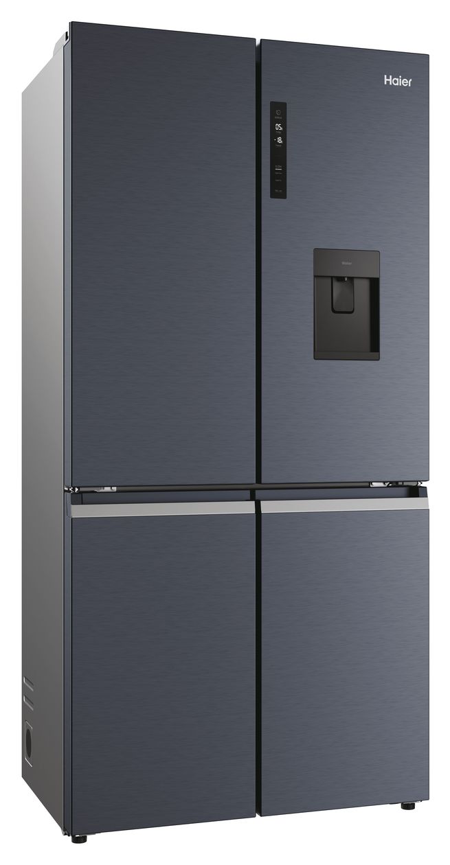 HCR5919EHMB Side-by-Side Kühl-/ Gefrierkombination 351 l / 174 l 330 kWh NoFrost 1900 mm x 908 mm  (Schwarz) 