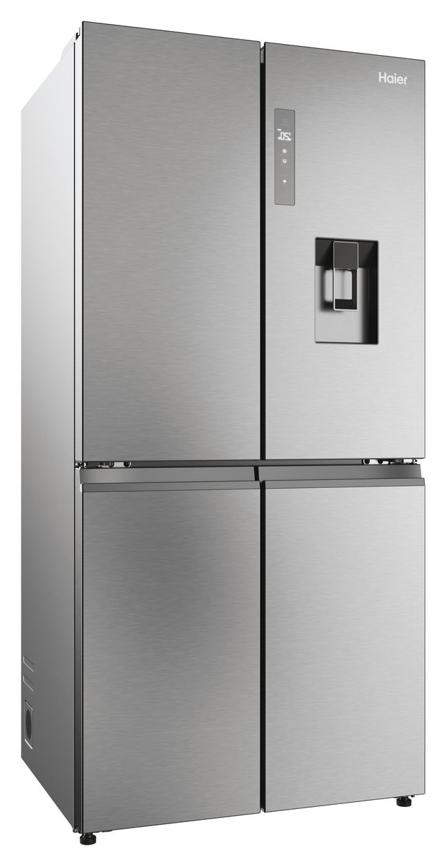 HCW58F18EHMP Side-by-Side Kühl-/ Gefrierkombination 319 l / 185 l 293 kWh NoFrost 1775 mm x 830 mm  (Platin, Edelstahl) 