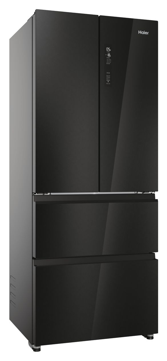 HFR3718ENGB Side-by-Side Kühl-/ Gefrierkombination 262 l / 140 l 287 kWh NoFrost 1775 mm x 700 mm  (Schwarz) 