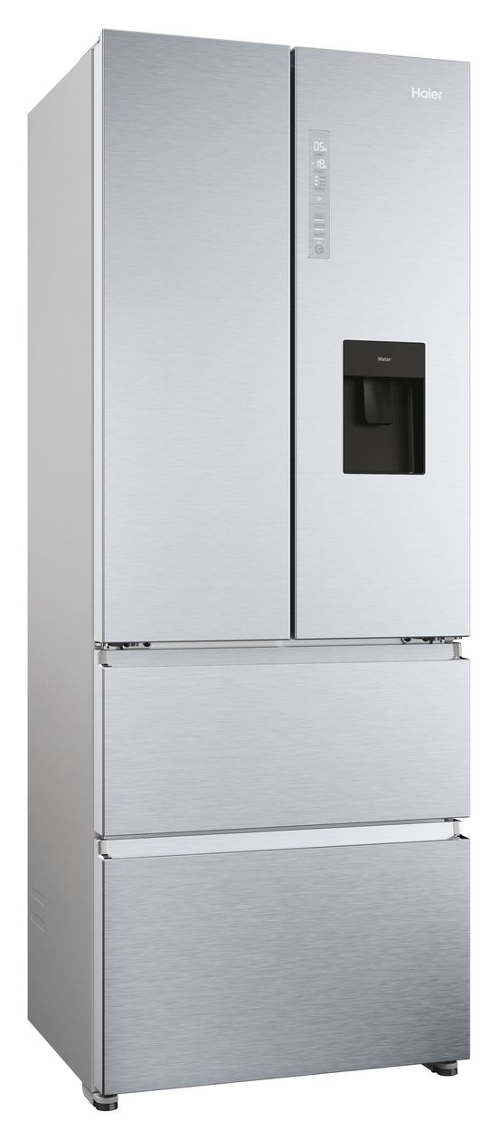 HFR5719EWMG Side-by-Side Kühl-/ Gefrierkombination 304 l / 140 l 298 kWh NoFrost 1900 mm x 700 mm  (Silber) 