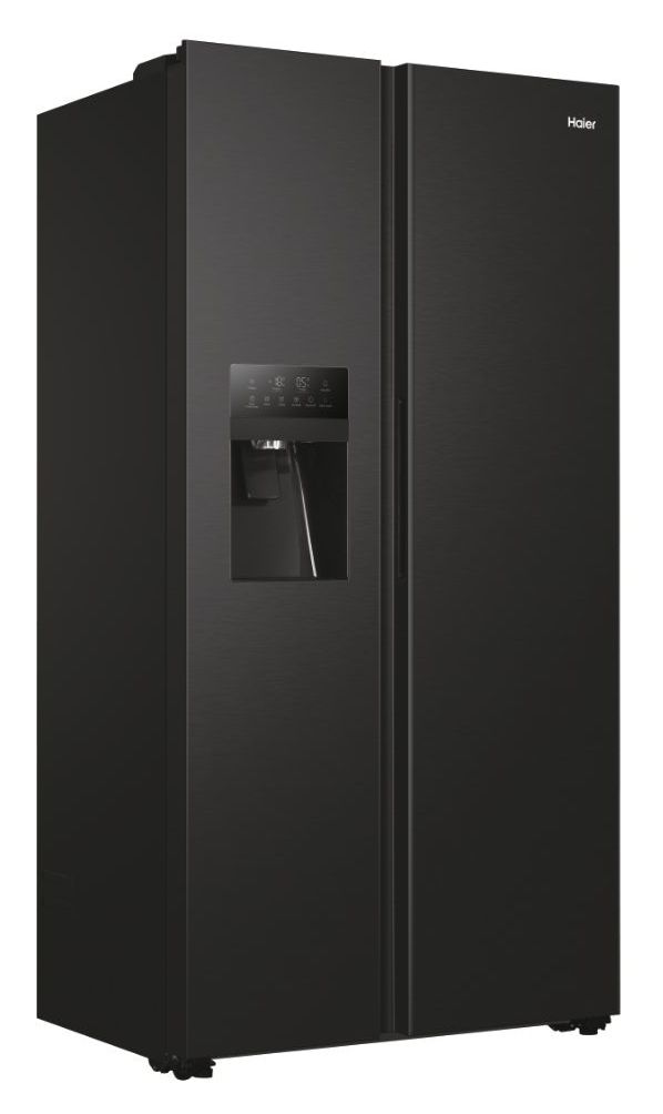 HSOBPIF9183 Side-by-Side Kühl-/ Gefrierkombination 337 l / 178 l 393 kWh NoFrost 1775 mm x 908 mm  (Schwarz) 