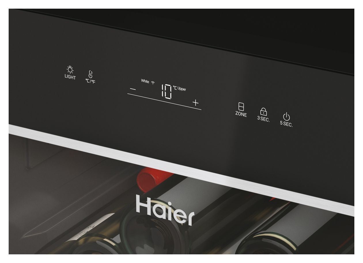 HWS236GDGU1 Weinkühler Freistehend EEK: G 2 Zonen 236 Flasche(n) 