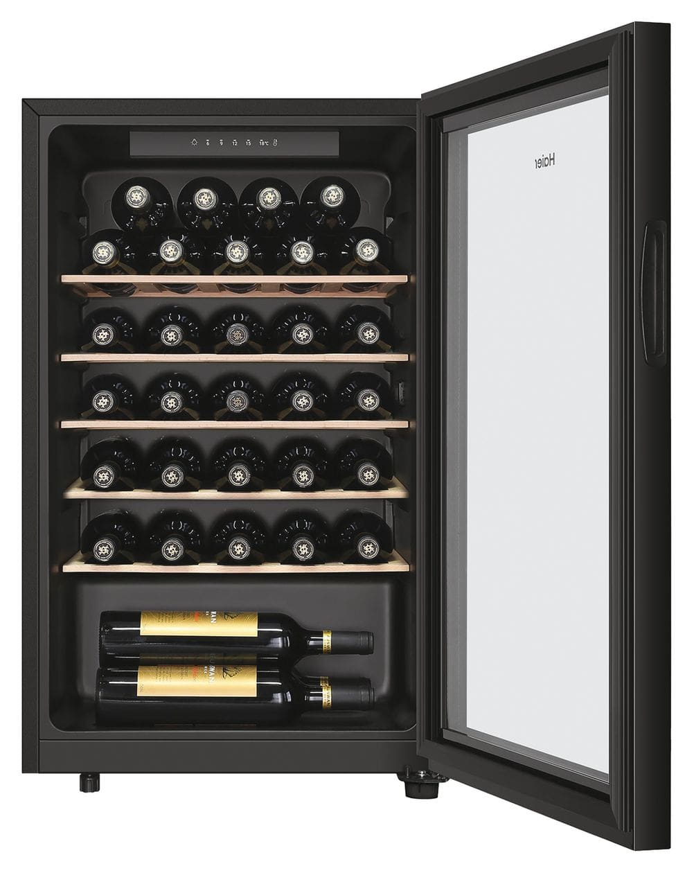 HWS33GG Weinkühler Freistehend EEK: G 1 Zonen 33 Flasche(n) 