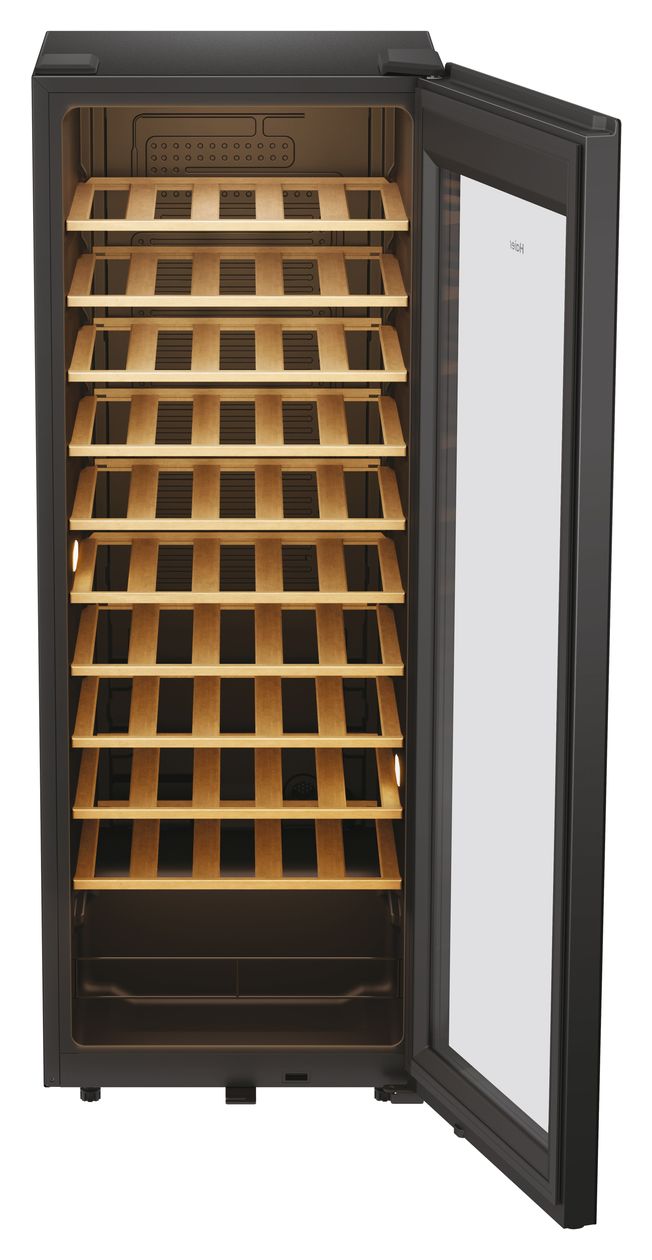 HWS58GGH1 Weinkühler Freistehend EEK: D 1 Zonen 58 Flasche(n) 