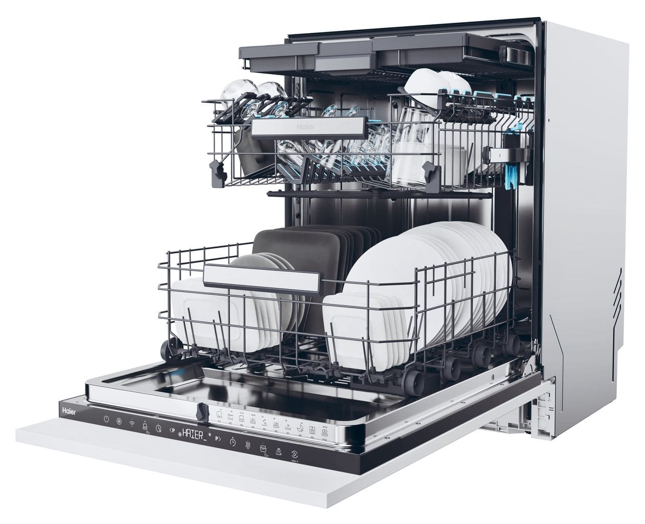XS6B0S3FSB 60 cm Geschirrspüler vollintegriert (ohne Front) Sehr leise 16 Maßgedecke Kondensations 