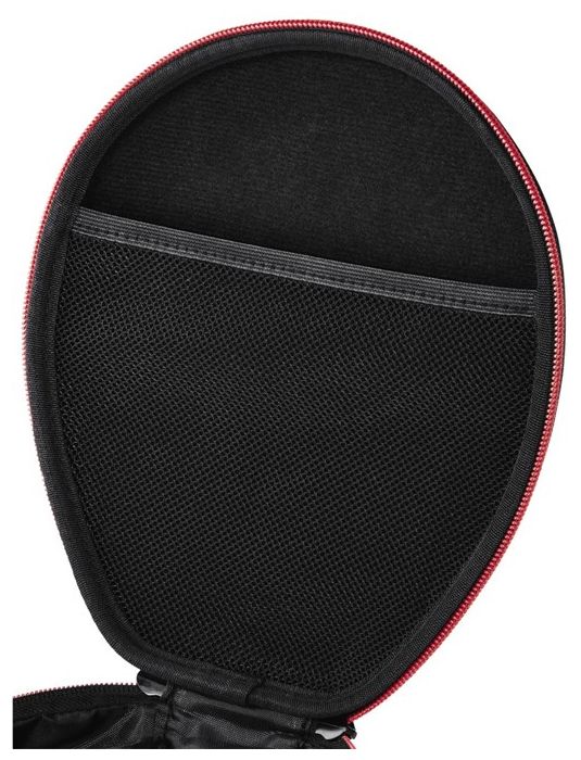 Thomson EARA516 Kopfhörer-Tasche für On-Ear/Over-Ear-Kopfhörer  (Schwarz, Rot) 