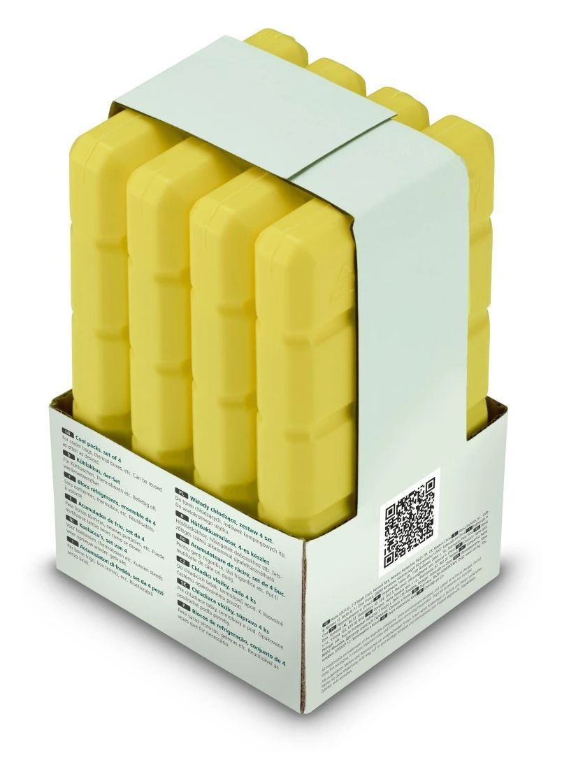 002920 Kühlakkus 4er Pack  (Gelb) 