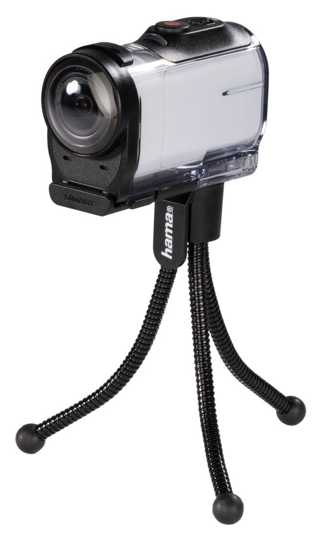 004552 Flexi M 3 Beine Stativ Digitale Film/Kameras  (Schwarz) 