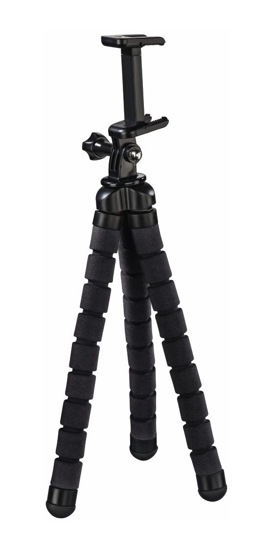 004613 Flex 3 Bein(e) Stativ Smartphone-/Action-Kamera  (Schwarz) 