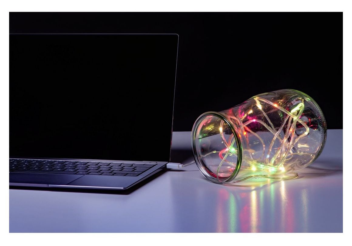 012346 Lichterkette LED Universalstreifenleuchte 2000 mm Multi USB 