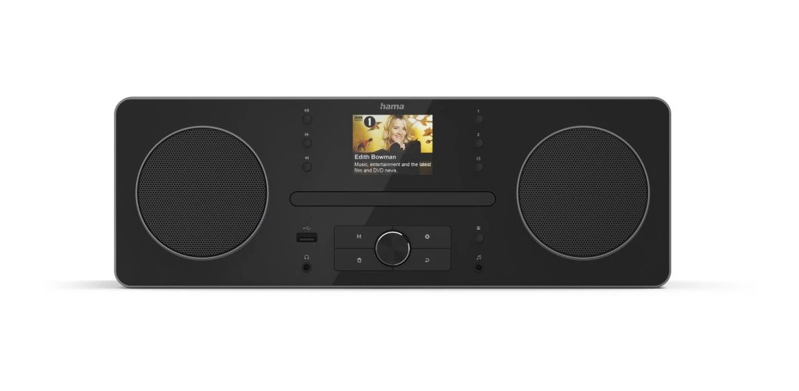 054254 DR1560CBT Bluetooth DAB, DAB+, FM Radio Persönlich  (Schwarz, Grau) 