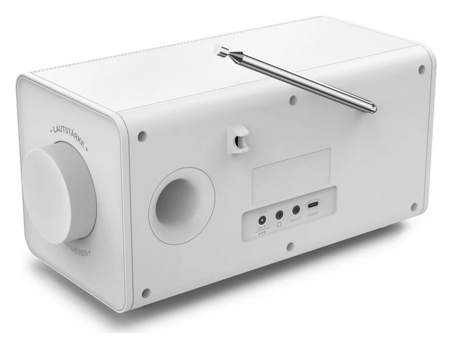 054261 DR1001 Bluetooth DAB, DAB+, FM Radio Persönlich  (Weiß) 