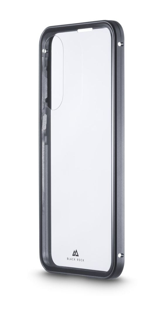 080295 360 Grad Glass Cover für Samsung Galaxy A57 5G  (Schwarz/Transparent) 