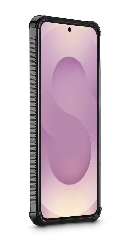 080549 Extreme Protect Cover für Samsung Galaxy S25 Edge  (Schwarz) 