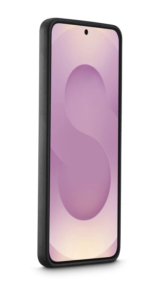 080594 Fantastic Feel Cover für Samsung Galaxy S25 Edge  (Schwarz) 