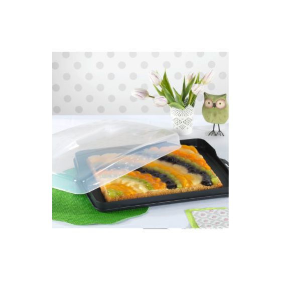 111497 Blechkuchen-Transportbox Rechteck 