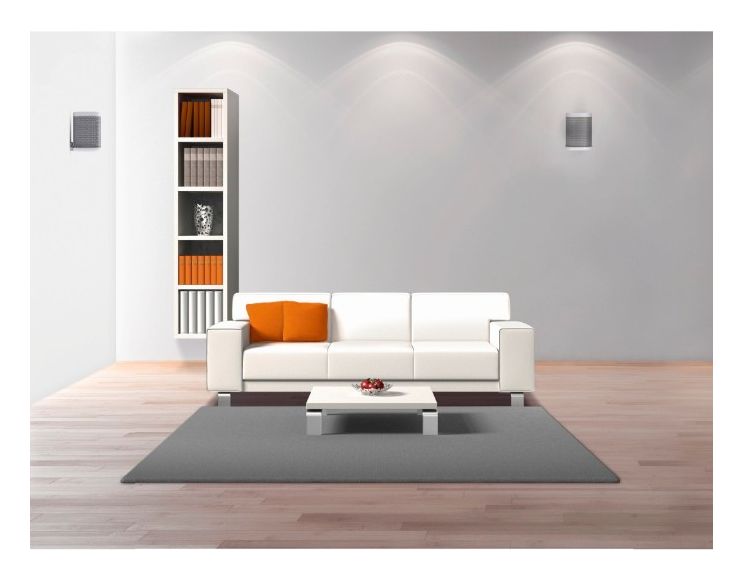 118016 Wandhalterung für Sonos One bis max. 2 kg  (Weiß) 