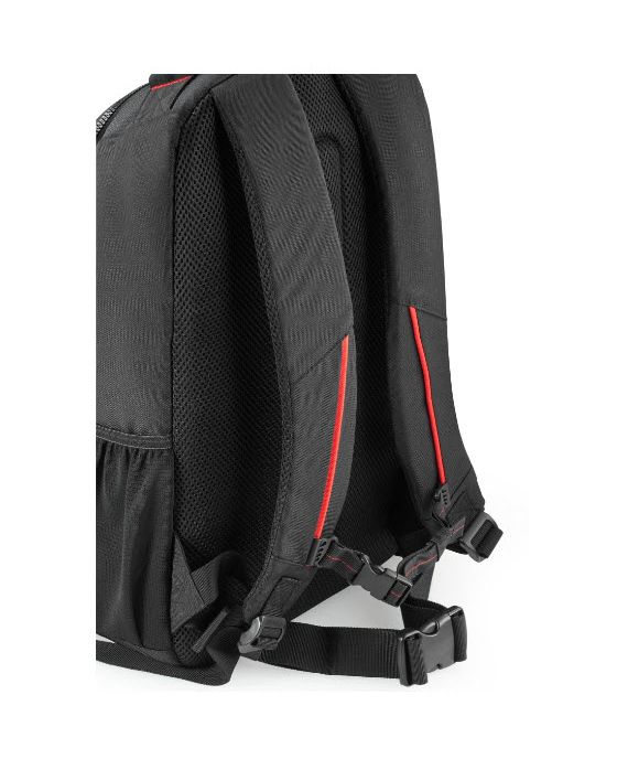 121346 Ohio 190 Kamera-Rucksack für Universal 270 x 120 x 340 mm  (Schwarz/Rot) 
