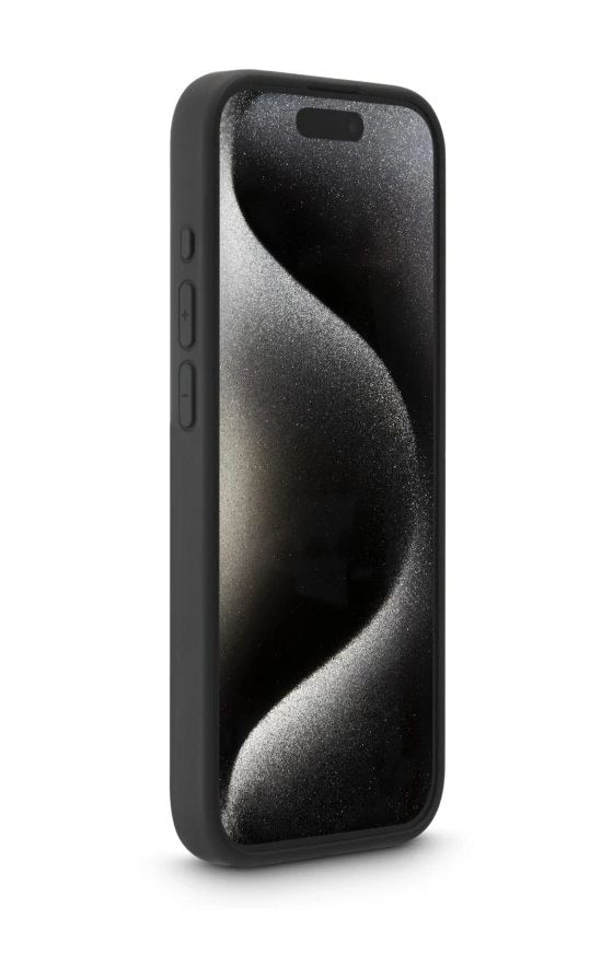 123767 Fantastic Feel Cover für Apple iPhone 16 Pro  (Schwarz) 