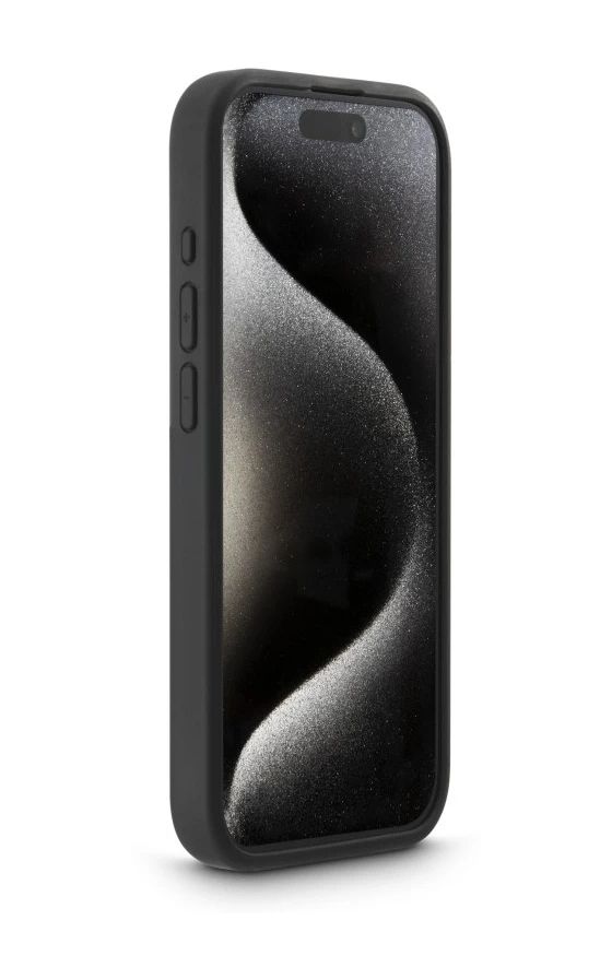 123770 Fantastic Feel Cover für Apple iPhone 16 Pro  (Schwarz) 