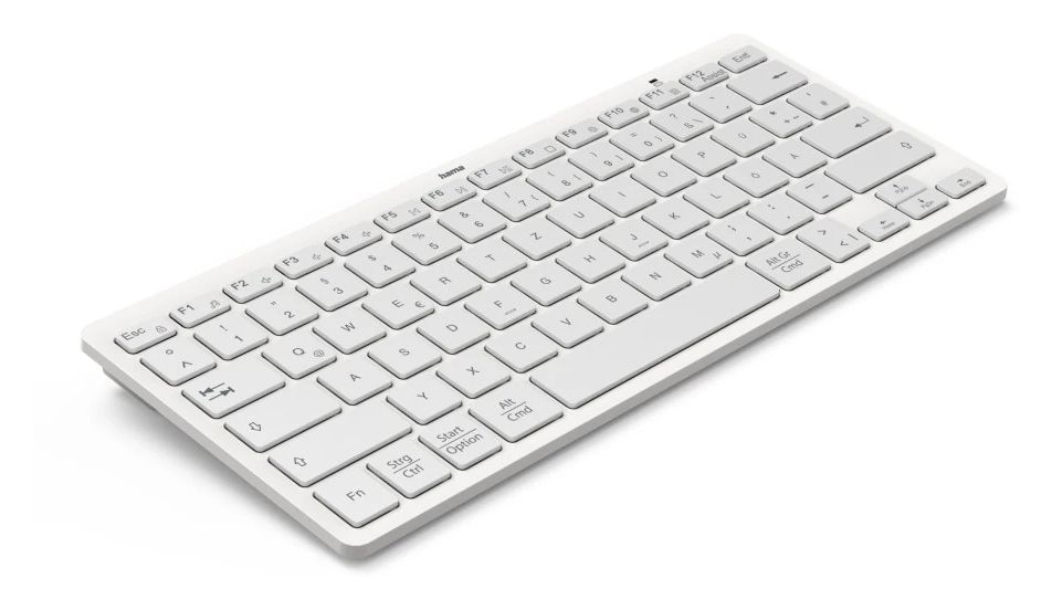 125133 Travel 400 Tastatur für Jede Marke  (Grau, Weiß) 