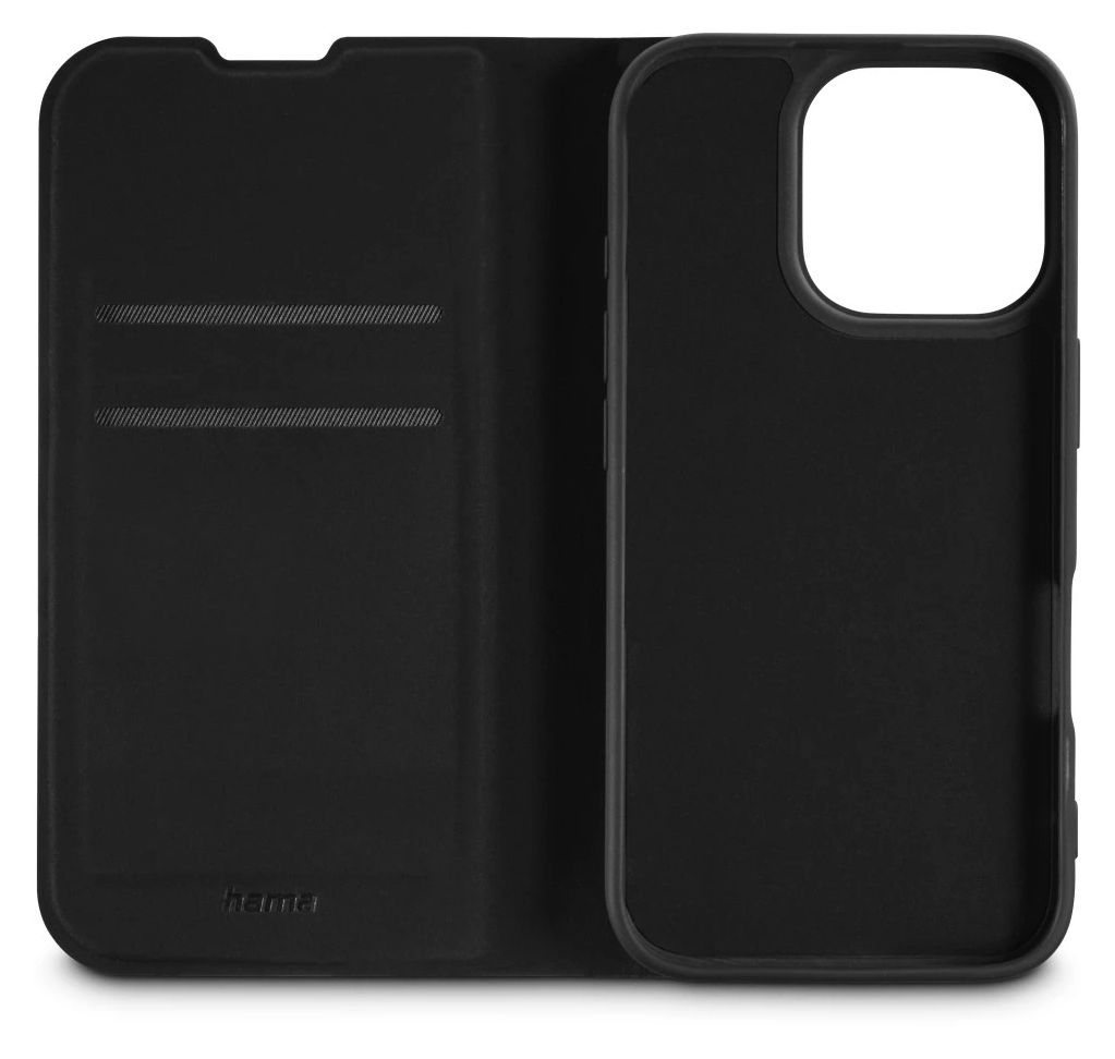 136854 Daily Protect Folio für Apple iPhone 16 Plus  (Schwarz) 
