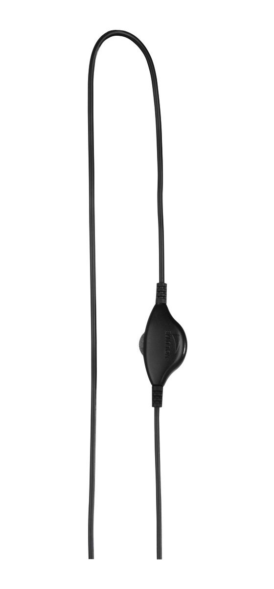 139900 Essential HS200 Ohraufliegender Kopfhörer Kabelgebunden  (Schwarz, Silber) 