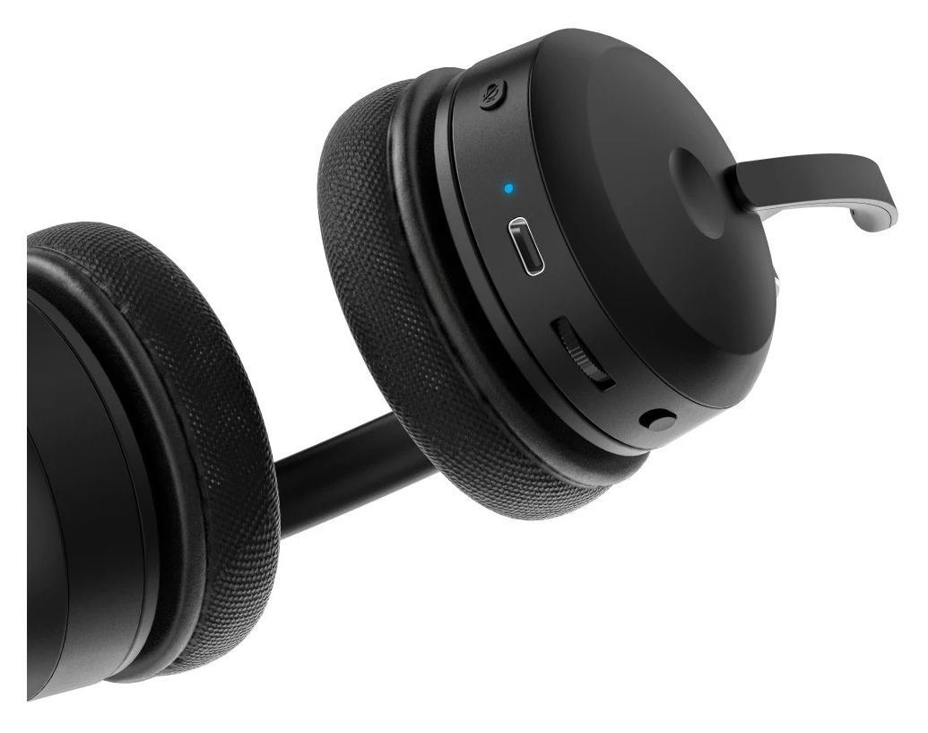 139941 CHS-200 Ohraufliegender Kopfhörer kabelgebunden USB Typ-C  (Schwarz) 