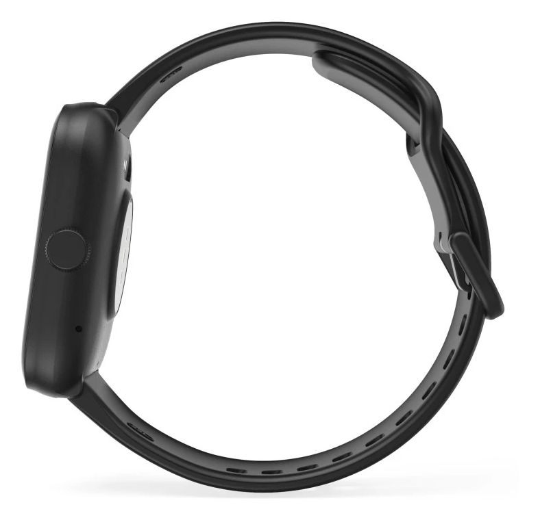 178614 5000 Digital 47 mm Smartwatch Rechteckig IP68  (Schwarz) 