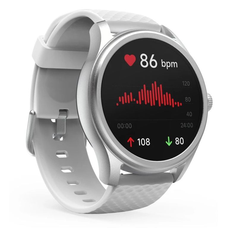 178617 5010 Digital 46 mm Smartwatch Rund IP68  (Silber) 