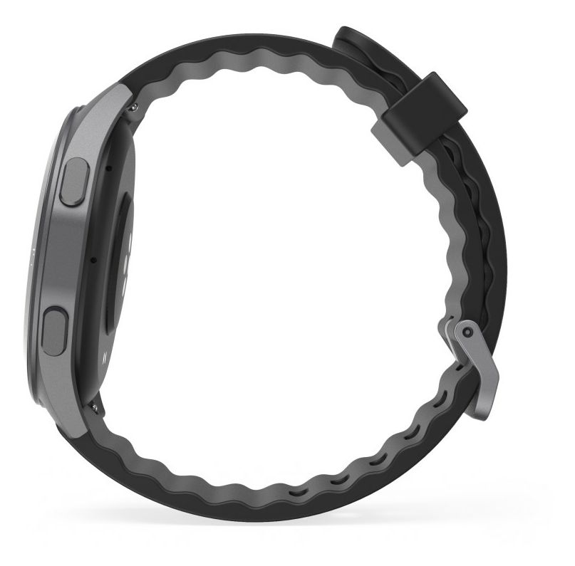 178618 7010 Smartwatch Rund  (Schwarz) 