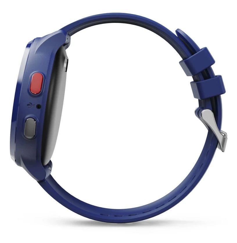 178672 Kinderuhr mit GPS Digital Smartwatch Rund IP67 48 h  (Blau) 