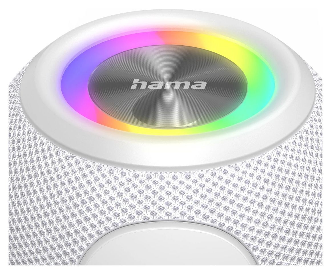 188238 Ball Shape 5 W Bluetooth Lautsprecher Laufzeit bis 10 h  (Weiß) 