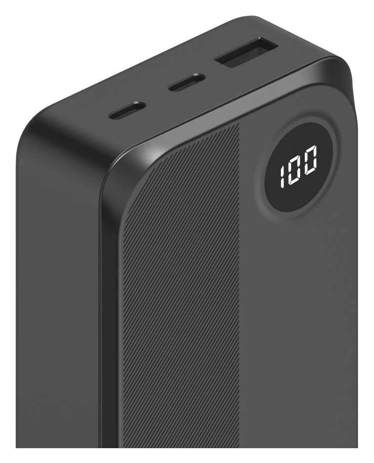 201755 Power Pack 20000 mAh Powerbank USB Typ-C  (Schwarz) 