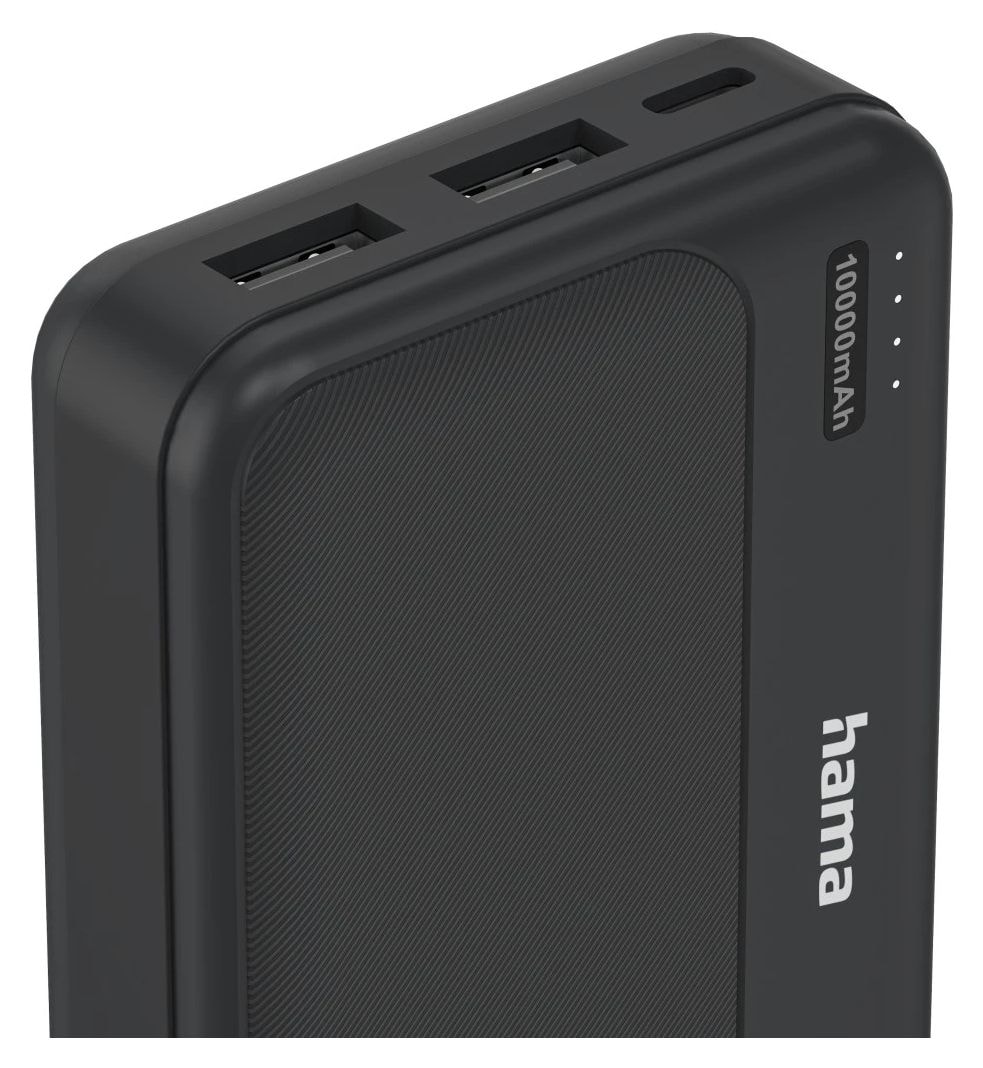 201770 Pocket 10 10000 mAh Powerbank USB Typ-C  (Schwarz) 