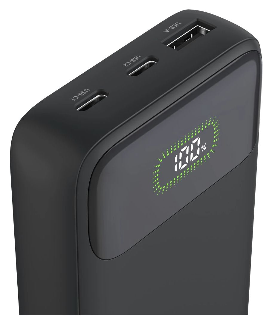 201779 PD10-W20 10000 mAh Powerbank USB Typ-C  (Anthrazit) 