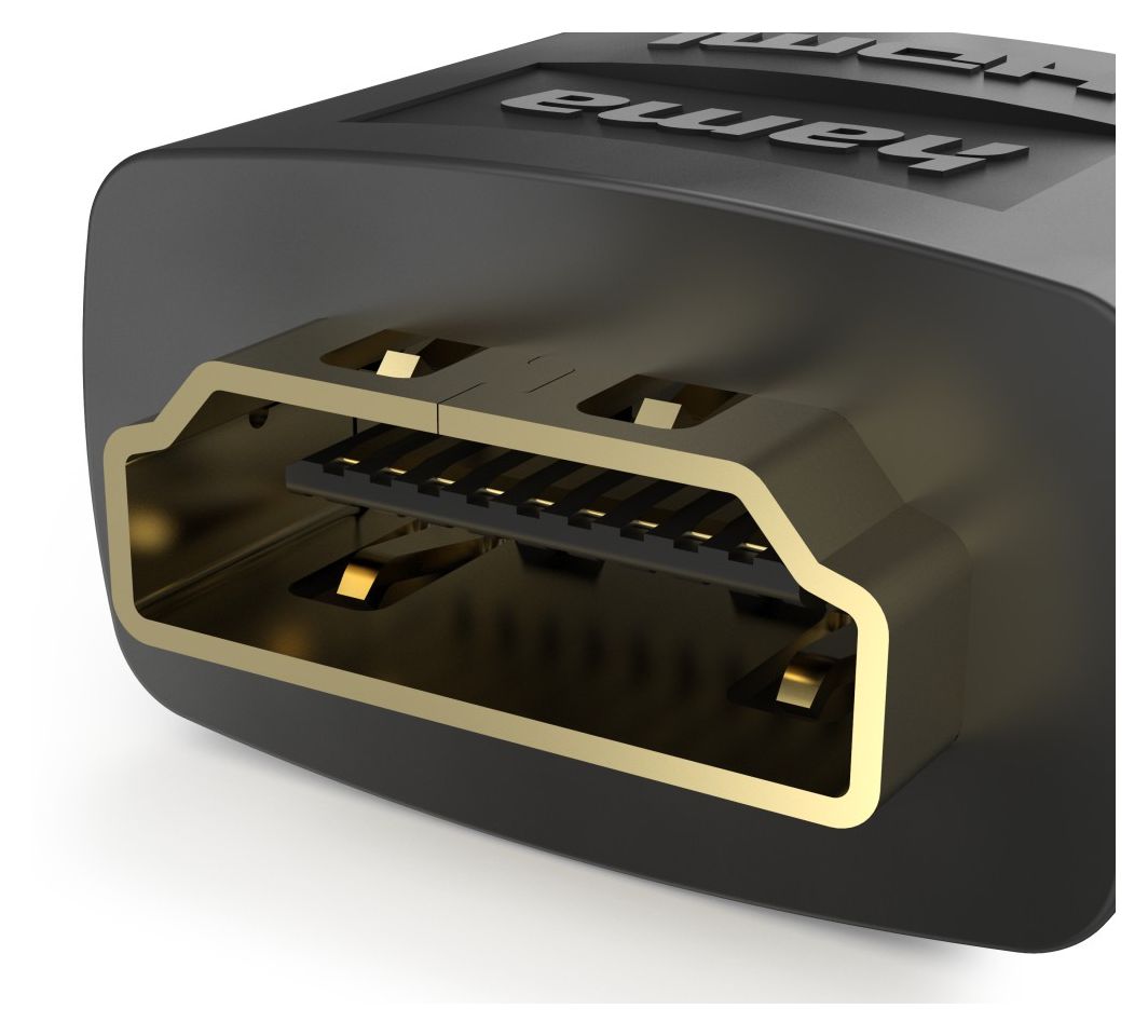205173 Buchse Gerade HDMI auf HDMI Typ A (Standard)  (Schwarz) 