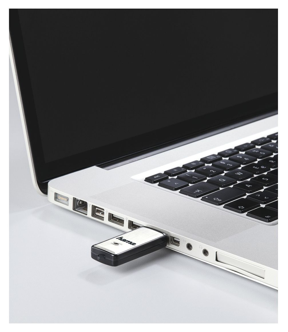 213106 Fancy USB Typ-A Stick 128 GB  (Schwarz, Silber) 