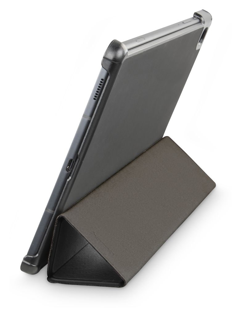 217204 Fold Folio aus Kunststoff für Samsung Galaxy Tab S6 Lite 10.4" 20/22 bis 26,4 cm (10.4") Schmutzabweisend, Staubresistent, Kratzresistent (Schwarz) 